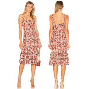 Lovers + Friends Under The Stars Midi Dress